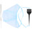 LED Solar Garden Lights 8 Pack Weatherproof Remote Control Energy Efficient 15