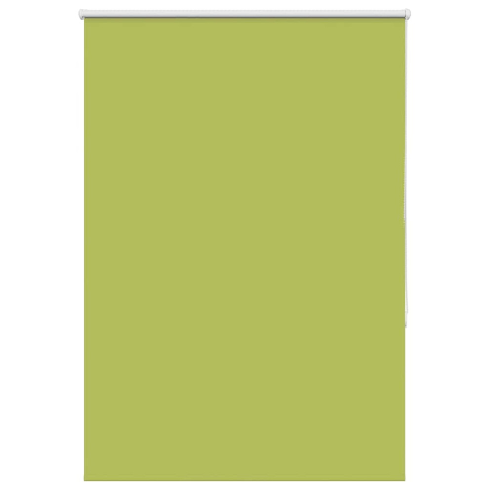 Vidaxl Roller Blind Blackout Leaves Green 105X175 Cm Fabric Width 100.7 Cm Polyester
