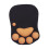 Kitten Paw Mouse Pad Creative Comfortable Mouse Mat with Wrist Support for Home Black 3
