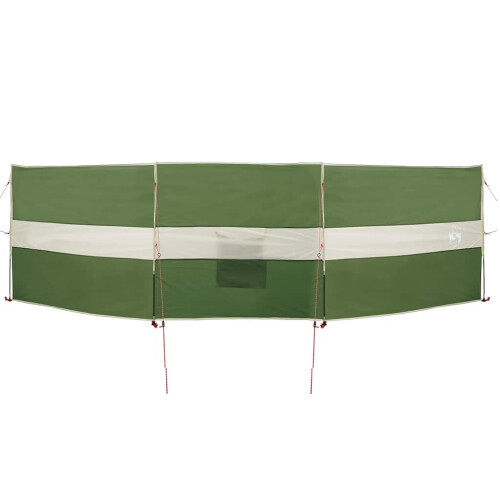 VidaXL vidaXL Camping Windbreak Green 490x123 cm Waterproof