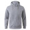 (S, Beige) Unisex Adult Men's Basic Plain Hoodie Jumper Pullover Sweater Sweatshirt Thermal 1