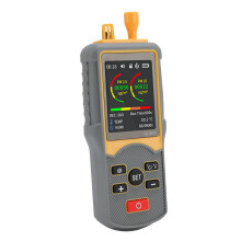 Handgehaltener Staubpartikeldetektor 0,3/2,5/10 µm PM2,5 PM10, 2,8" Farbdisplay