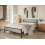(Single) Snuggle Beds Nova Black Metal Upholstered Bed Frame 1