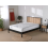 (Single, Black) Snuggle Beds Michael Rattan Bed Frame 1