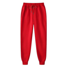 (S, Beige) Men's Pants Pants Sweatpants Hip-hop Pants Legging Padded Casual Pants