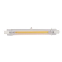 (Cool white light 220v, Transparent color &yellow) Dimmable R7S Led Cob 10W 118Mm Led Light Bulbs Replace Halogen Lamp-Warm White Light 220V