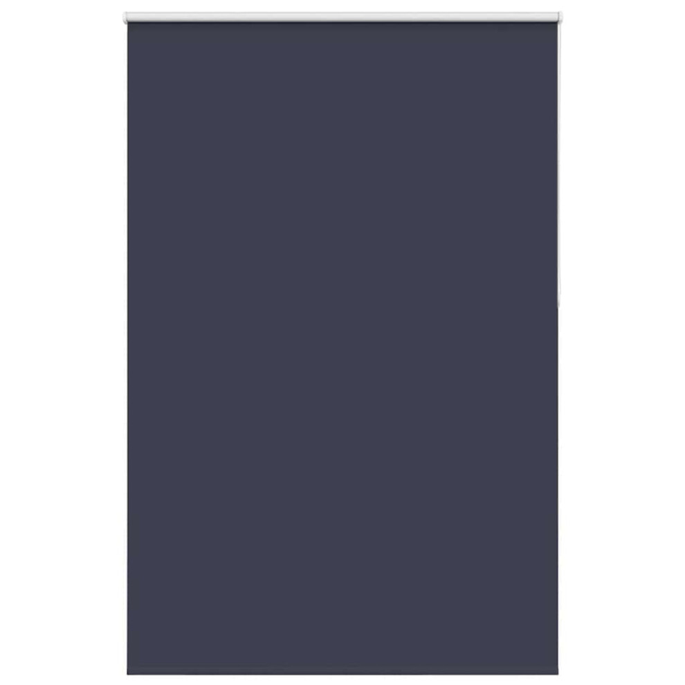 Vidaxl Roller Blind Blackout Marine 155X210 Cm Fabric Width 151.6 Cm Polyester