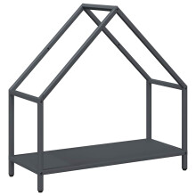 vidaXL Brennholzregal Anthrazit 60x25x60 cm Kaltgewalzter Stahl
