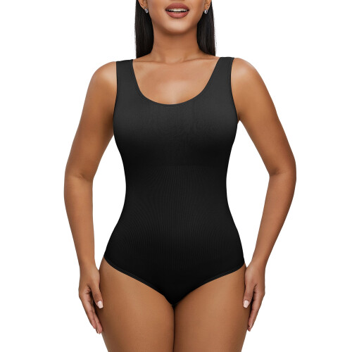 Women's Seamless Backless Bodysuit Tummy Control 1