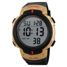 Luminous Waterproof Sports Watch Digital Display 1pc
