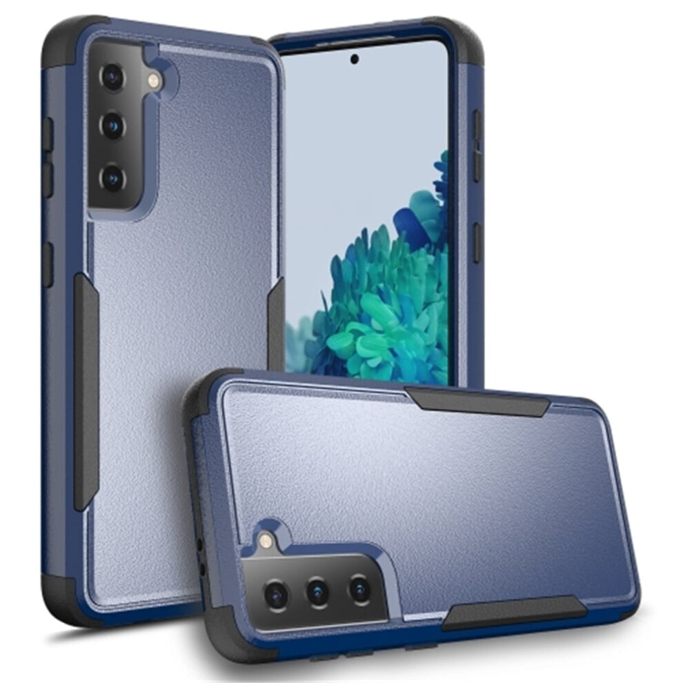 Heavy Duty 3-Layer Bumper Case For Samsung Galaxy S21 Plus 5G 6.7-Inch Â Shockproof, Dropproof, Full-Body Rubber Protection, + Blue/Black 9489952228679
