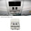 Overhead Console Reading Light Control Panel with Sunroof  for  XE XF X260   5 Beige 10