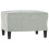 VidaXL vidaXL Fußhocker Hellgrau 60x50x41 cm Samt 1