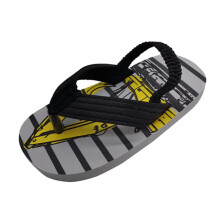 Toddler Girls & Boys Flip Flops, Size 3, Adjustable Elastic Strap, EVA Beach Sandals for 6–12M, Compatible with Infant Feet