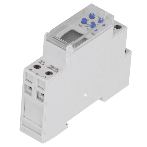 TM610-2 Digital Programmable Timer Switch Din Rail Mount, 1 Channel 2