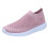 Dames wedge sneakers ademend, elastisch, vetersluiting 1