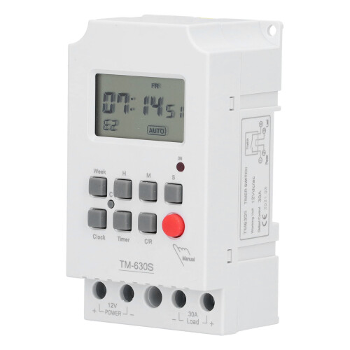 Microcomputer 7-Day Timer Switch with Digital Display for Lighting 2