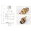 /2" for BSP 20 Teeth Traditional Standard Washer Tap Valve Compression Gland Insert 7
