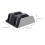 Edge Controller Dock, 5,8 x 5,3 x 2,6 Zoll, Grau-Schwarz 2