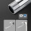 Extended wall mounted single cold kitchen sink mop pool faucet rotatable 6
