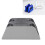 Edge Controller Dock, 5,8 x 5,3 x 2,6 Zoll, Grau-Schwarz 13