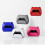Edge Controller Dock, 5,8 x 5,3 x 2,6 Zoll, Grau-Schwarz 8
