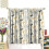 Mid Century Curtains Atomic Pattern Rod Pocket Thermal 4