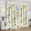 Mid Century Curtains Atomic Pattern Rod Pocket Thermal 5