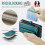 Δερμάτινη θήκη CaseMe για iPhone 17Pro 6,3 ιντσών – RFID Blocking, θήκη 7 καρτών, υποδοχή με 5
