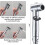 Doccetta bidet portatile per WC con getto d'acqua regolabile 2