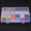 6mm Big Hole Letter Beads with 10 Colour Elastic Thread Set for Craft Projects 12