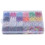 6mm Big Hole Letter Beads with 10 Colour Elastic Thread Set for Craft Projects 16