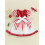 (6-7 Years, Red) Elegantes Minikleid mit mit Haarband 4