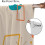 Retro 50s Beige Thermal Curtains Rod Pocket 2 Panels 42x54 7