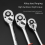 Manual quick wrench, gourd handle, bidirectional ratchet, big fly, quick release, quick ratchet 3