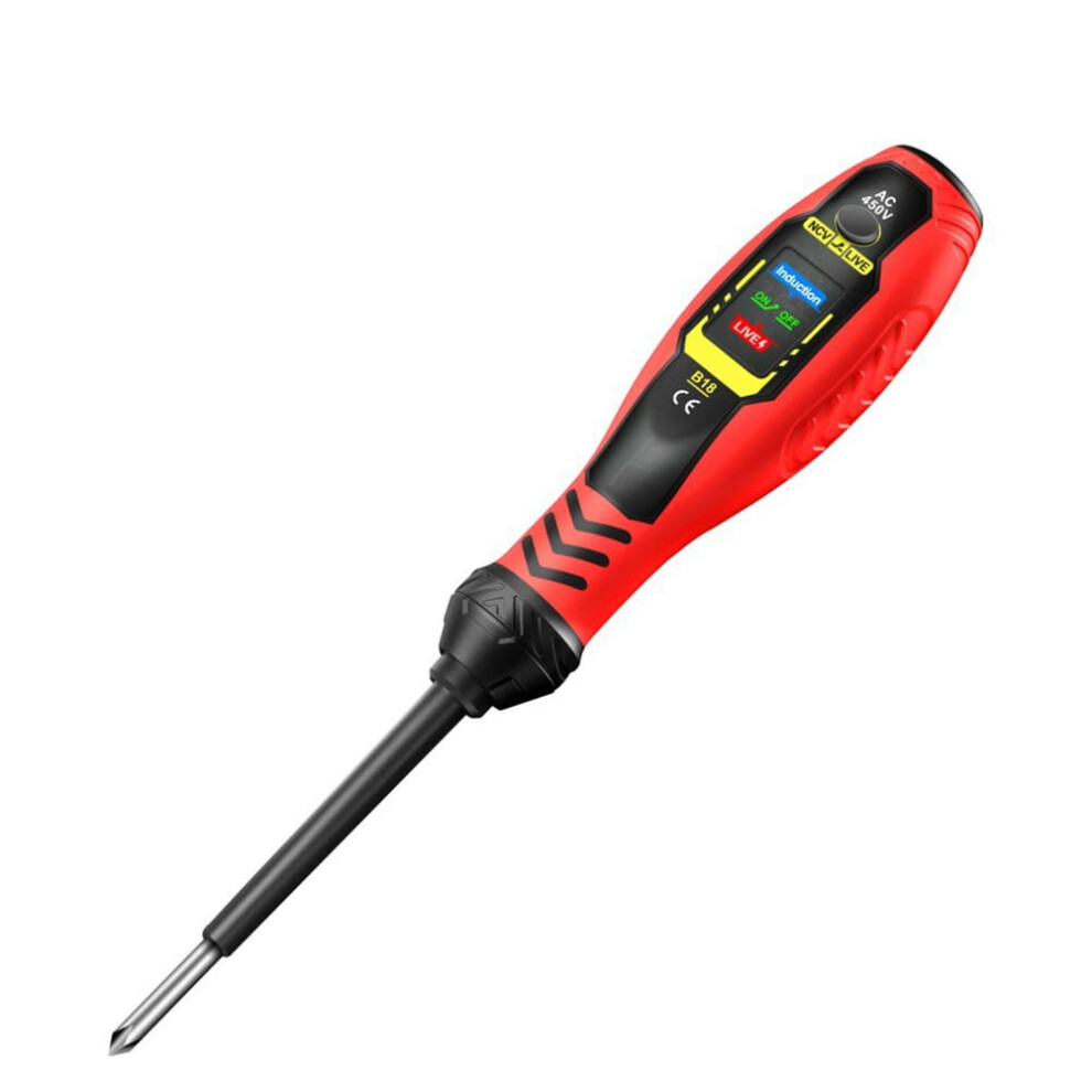 B18 Multifunctional Induction Test Pen Circuit Detection On-Off Voltage Test Tester Pen Buzzer Alarm Non-Contact Test Pen Tools 9448483023627