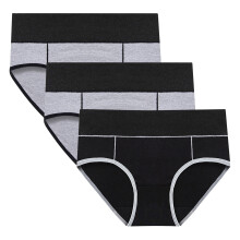 Women's Cotton Menstrual Period Briefs 3 Pack
