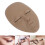 Silicone Lash Mannequin Head with Removable Eyelids, Brown 1