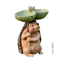 Mangeoire à oiseaux en résine, décoration extérieure de jardin, étanche, 1 pièce