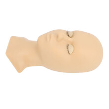 Silicone Lash Practice Head 28x13.5x10cm Removable Eyelid Model