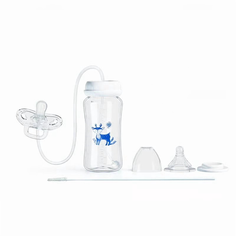 婴儿免手持奶瓶 防胀气 快流速奶嘴 300ml