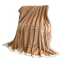 Doppelseitige Flanelldecke mit Tiermuster