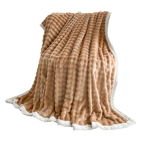 Doppelseitige Flanelldecke mit Tiermuster