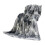 Coperta in velluto blu, spessa, soffice, calda e accogliente, 1 pezzo 1