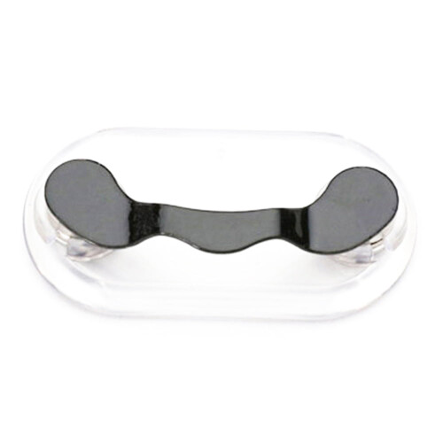 Magnetic Eyeglass Holder Black 8 Pieces