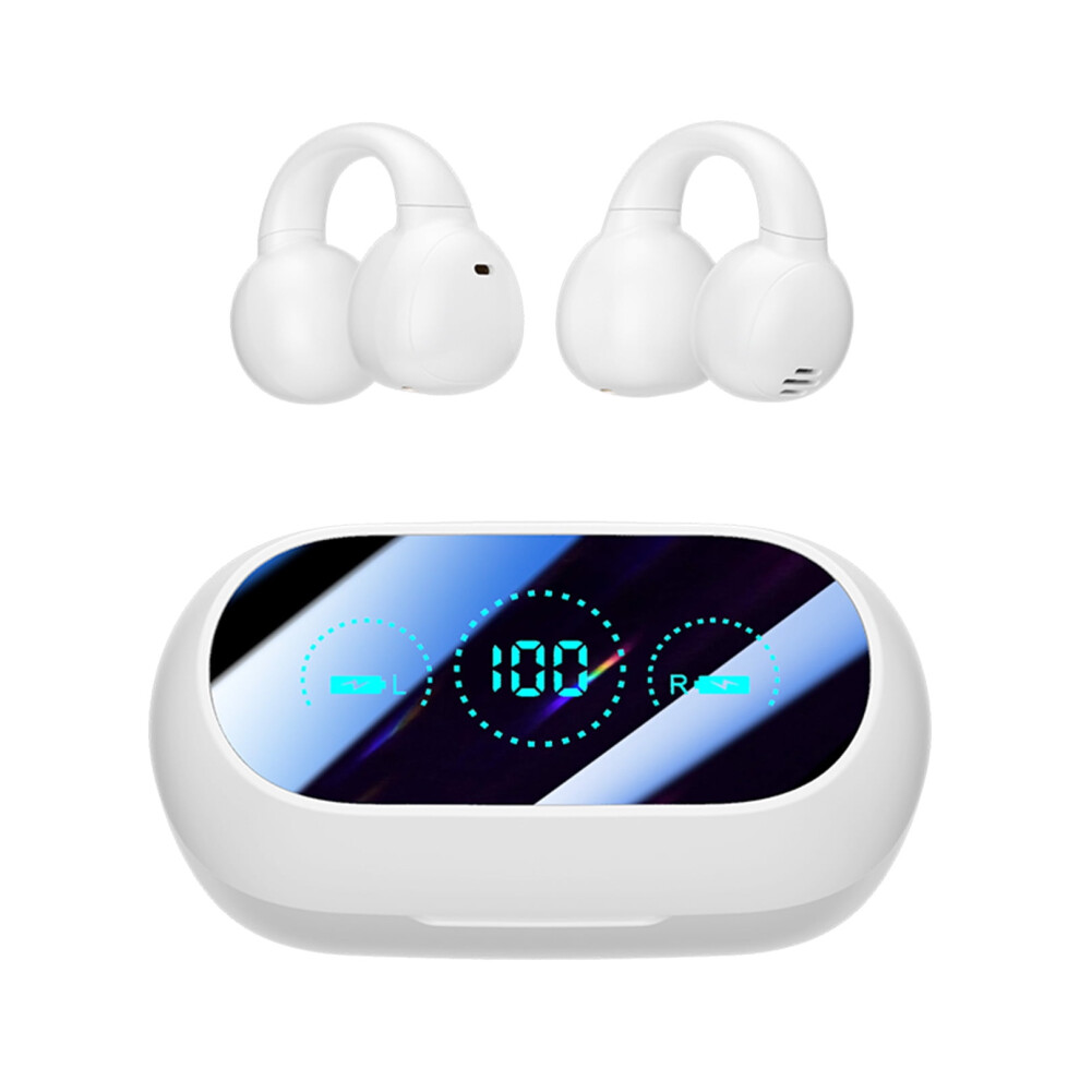 Open-Ear Wireless Earbuds Bluetooth 5.3, Clip-On Comfort Fit, Bone Conduction, Sports/Workout Headphones 9489952828893