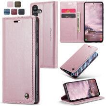 Leather Phone Case Wallet with Card Holder Compatible with Samsung Galaxy A55, A35, A25, A15, A54, A34, A24, A14, A53, A33, A23, A13, A52, A32, A22,