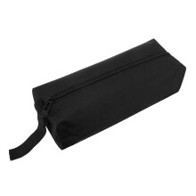 Plertrvy Clearance Zipper Tool Bag for Small Parts, Compatible with Plumber/Electrician Tools – Black