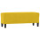 VidaXL vidaXL Sitzbank Gelb 100x35x41 cm Samt 1