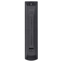 Universal-Fernbedienung für Fernseher 55/60/65 Zoll, ABS + Silikon, Schwarz